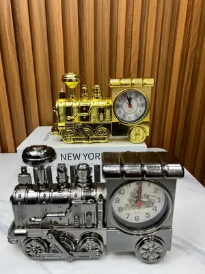 Train Clock Decor