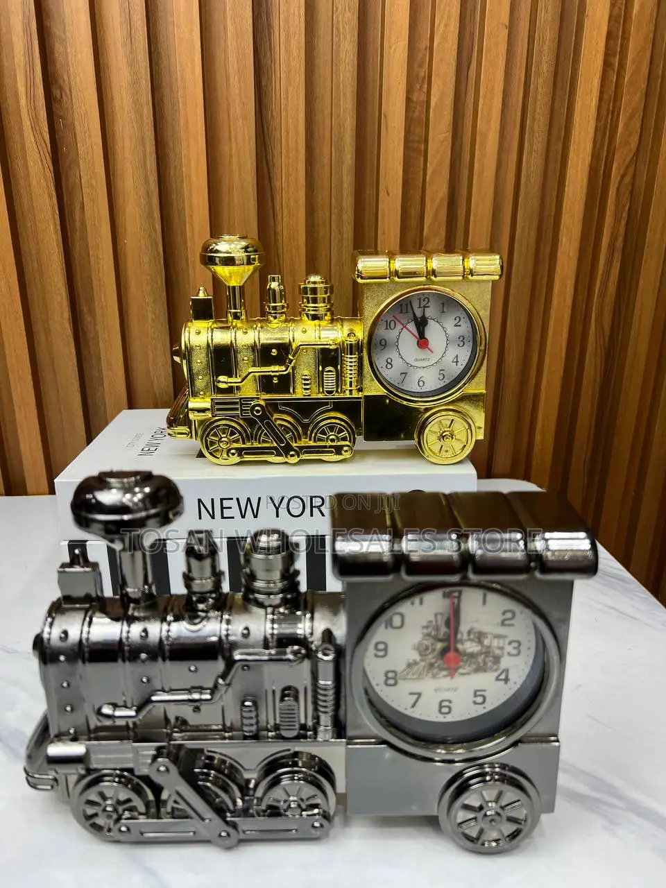 Train Clock Decor