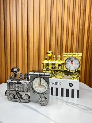 Train Clock Decor
