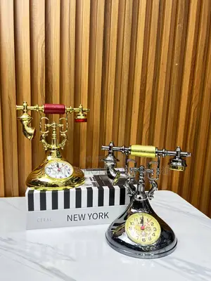 Retro Telephone Model Alarm Clock