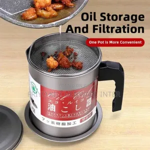 Oil Can With Sieve