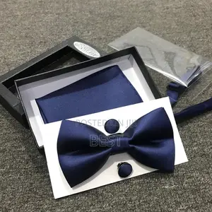 Plain Quality Complete Set Bow Ties