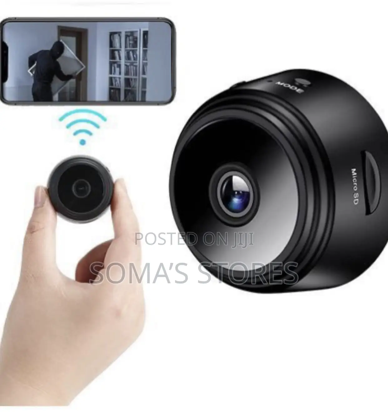 Wireless Mini Wi-Fi Rechargeable Camera