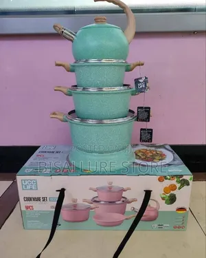 9pcs Ucc Pot With Kettle
