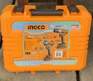 Ingco Cordless 2 PCS Combo Kit 20v Impact Wrench Drill