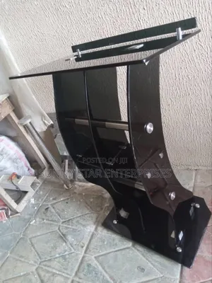 High Quality Thick Glass Pulpit for Church