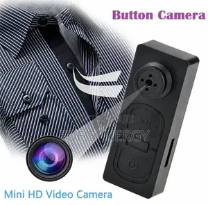 Professional Button Shirt USB HD 5MP Security Spy Camera