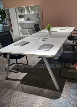 3.2 Meters White Conference/Boardroom Table