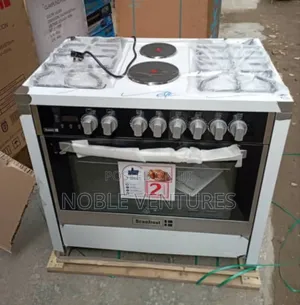 Scanfrost Freestanding Electric Gas Cooker 100%Copper