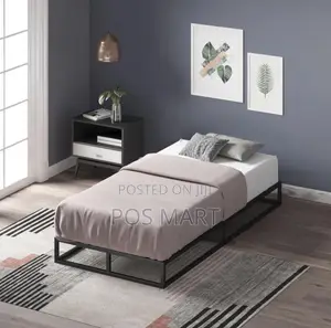 Joseph - Victor Platform Twin Metal Bed Frame
