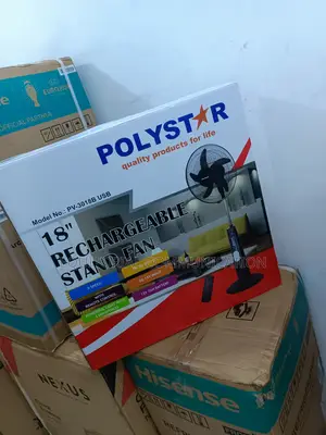 Polystar Multi Directional Rechargeable 18" Stand Fan