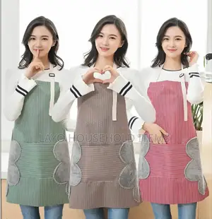 Striped Apron Can Wipe Hands