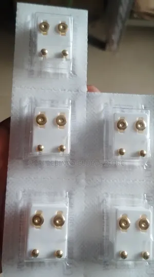 Caress No 1 Original Sterling Dot Earrings 4 Babies and Nose