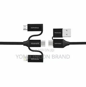 Promate Pentapower 6-in-1 Hybrid Multi-Connector Cable