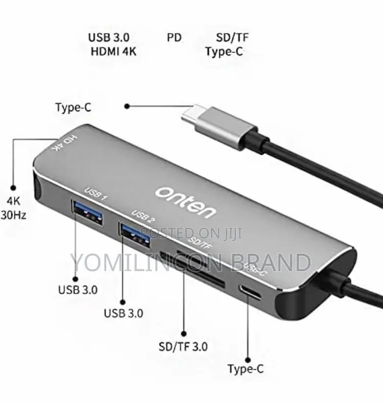 Onten Type-C Multi Fun Docksta Otn-95116