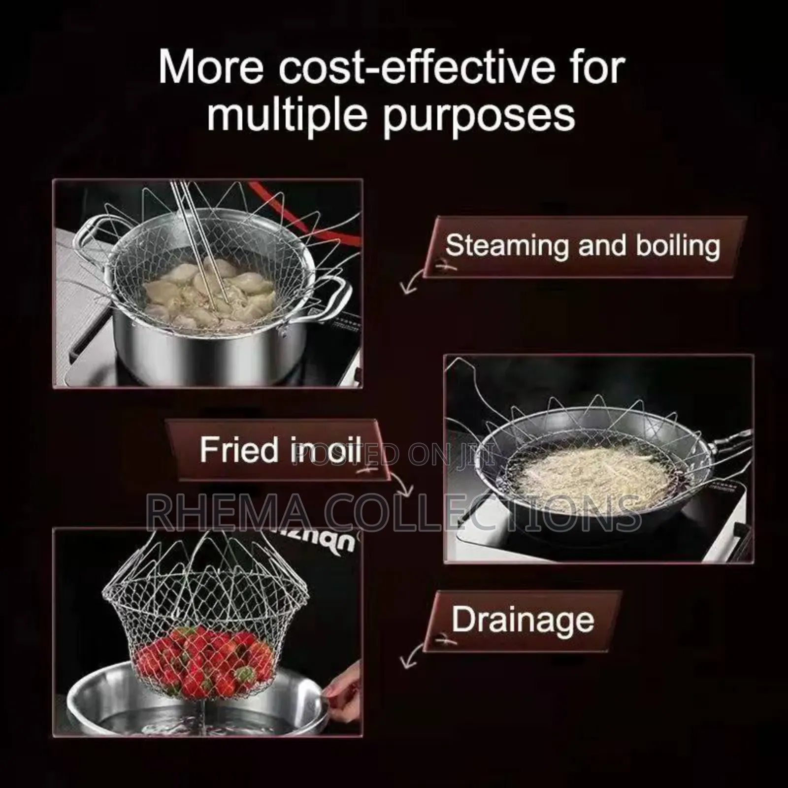 Multipurpose Foldable Chef Basket