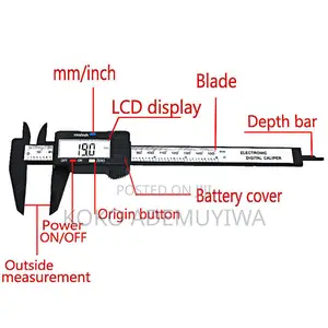150mm 6 Inch LCD Digital Electronic Vernier Caliper