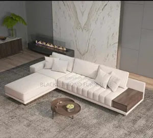 Executive L Shape Sofa by Blackdiamondfurniture