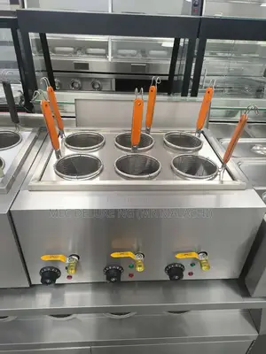 Pasta Cooker (6 Chambers) Counter Top Pasta / Noodle Cooker