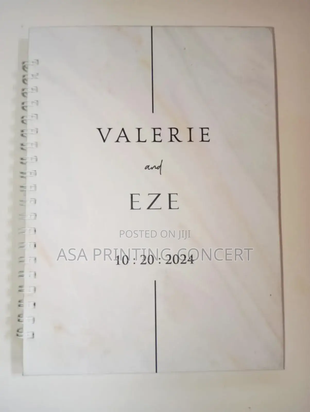 Wedding Softcover Jotters