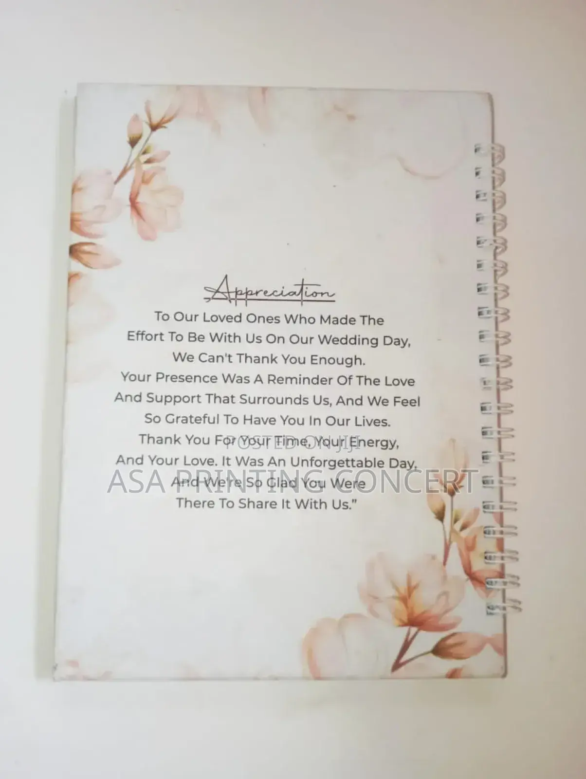 Wedding Softcover Jotters
