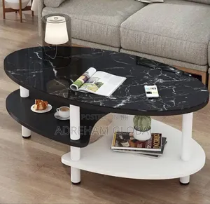 Double Layer Living Room Center Table, 120cm