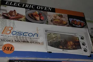 Boscon 38litres Baking + Toasting + Grilling Electric Oven-