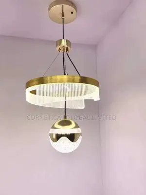 Modern Luxury Crystal Led Single Drop Pendant Light