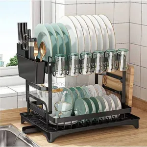 Dish Drainer With Cup Holder
Available in Black