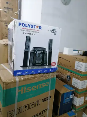 Long Term Polystar Home Theater System -Pv-3338-5.1