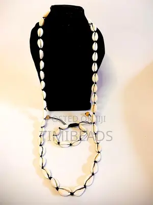 Long Cowrie Necklace