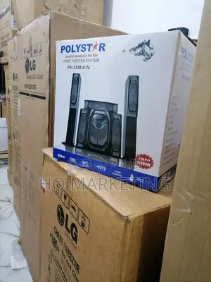 Polystar Pv-3338-5.1l 4100W Home Theater System