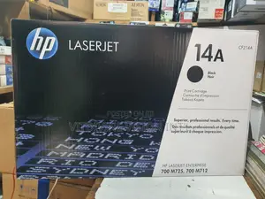 Hp 14a Black Original Laserjet Toner Cartridge, Cf214a