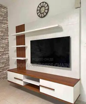 Wall-Mounted TV Console