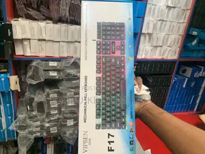 F17 USB Wired Keyboard With Backlit