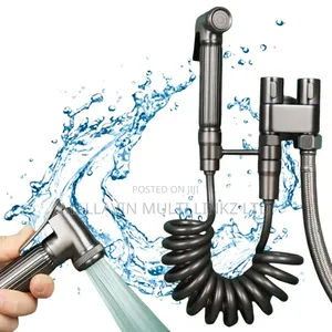 High Pressure Hand Held Bidet Gun Set Toilet Sprayer