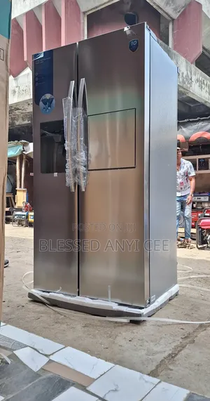 Midea 490l Inverter Side by Side Fridge Ice Water Dispenser