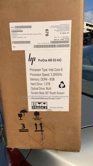 New Desktop Computer HP ProOne 400 G3 8GB Intel Core I5 HDD 1T