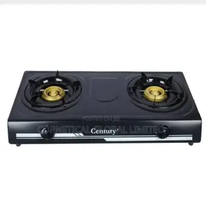 Century Stainless Steel Table Top Gas Stove Cooker 2 Burner