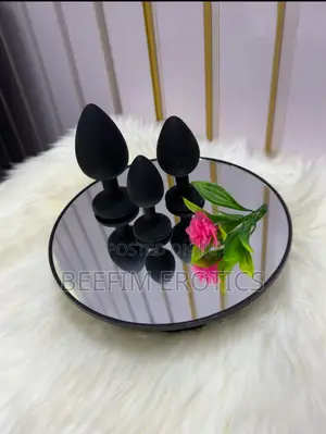 3 in 1 Anal Plug Silicone Butt Plug for Beginners