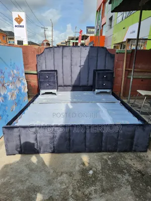 6by6 Grey Bed Stand.