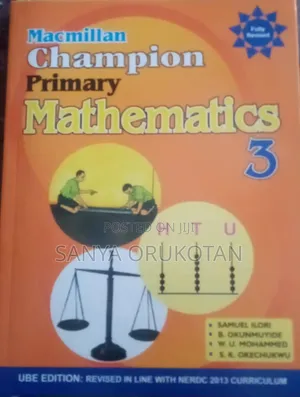 Macmillan Mathematics for Book 3