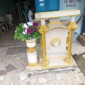 Church Alter and Flower Vase