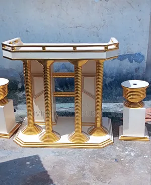 Quality Pulpit and Vase