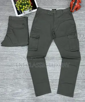 High Quality Luxury Men's Cargo Pants Chino Not Regular