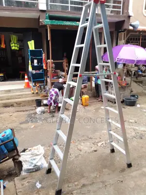 10 Steps Double Sided Aluminum Ladder
