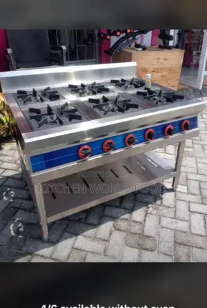 6burner Industrial Gas Cooker