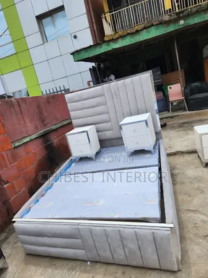 Quality 5by6 Upholstery Padded Bed Frame