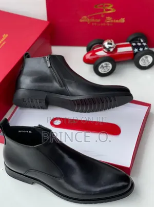 Men's Ankle Leather Boot
