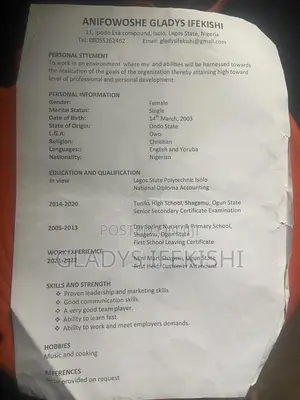 Seeking of Job